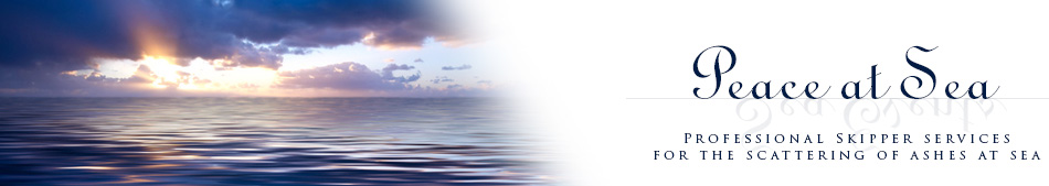 Sea Events ash scattering services